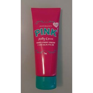 VICTORIA'S SECRET SUPERSOFT PINK PRETTY & PURE HAND & BODY CREAM NEW RAR…